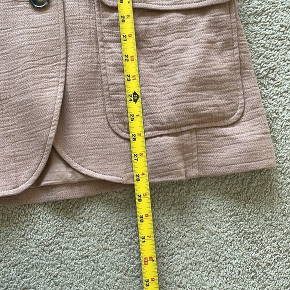 Madewell Larsen Blazer Cotton-Linen Relaxed Jacket W’s S Faded Earth Boho - Picture 11 of 16